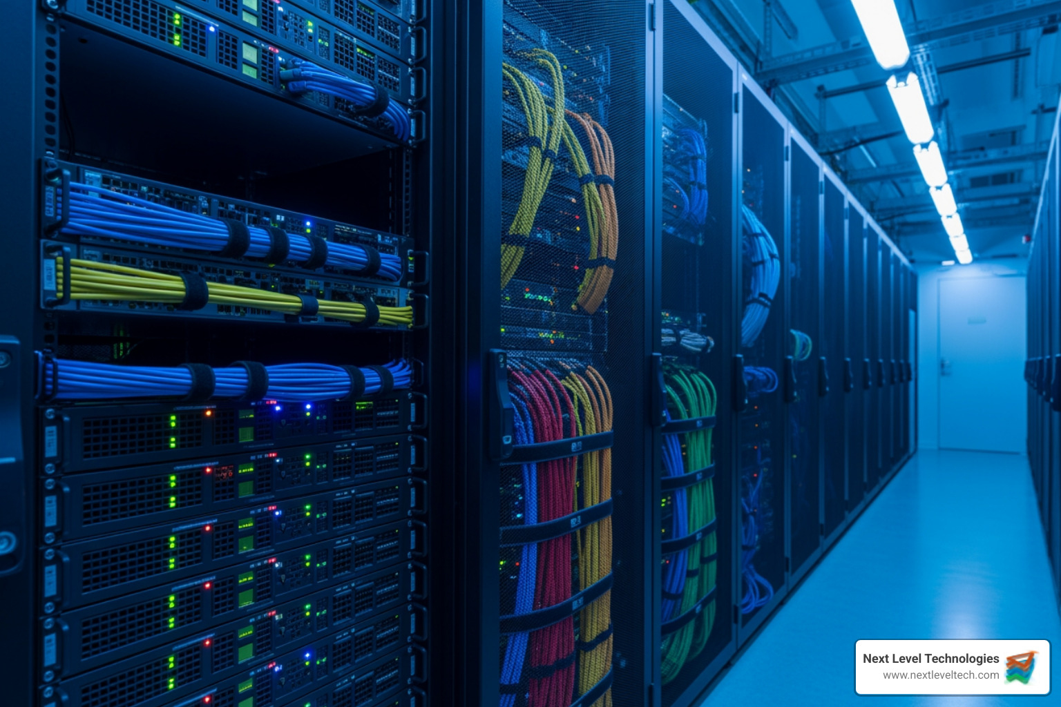 secure data center server rack - IT Support Charleston WV