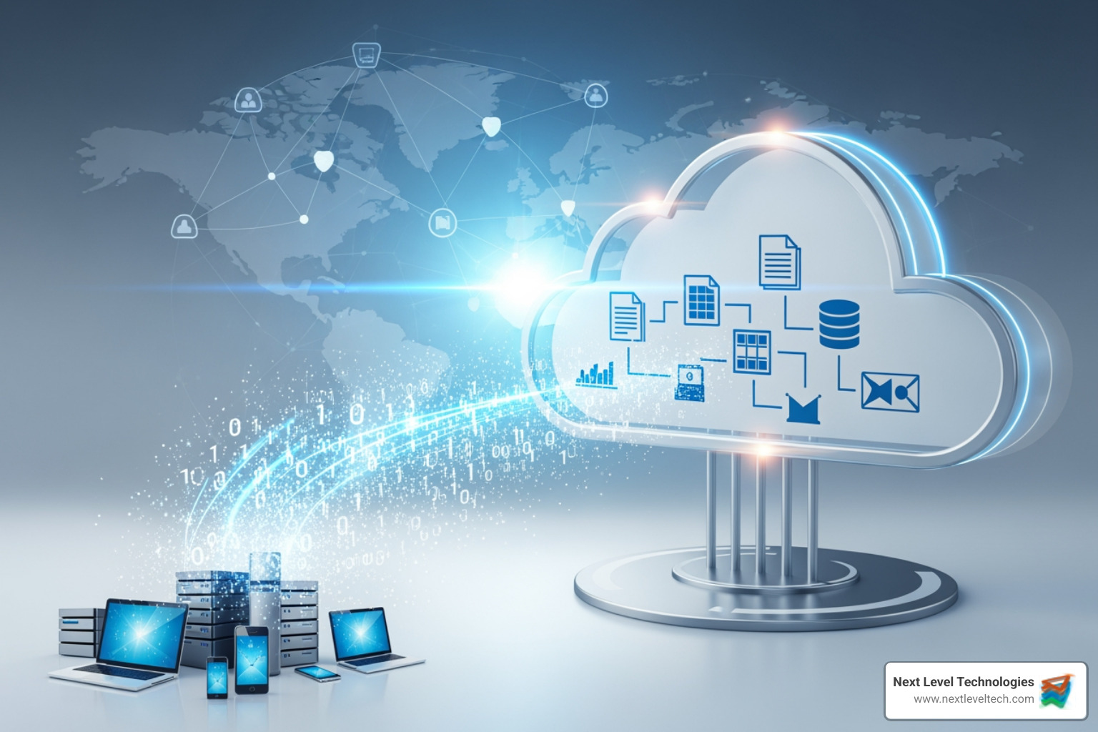 of a checklist or dashboard interface showing various backup features like encryption, versioning, and server backup - cloud backup services for business