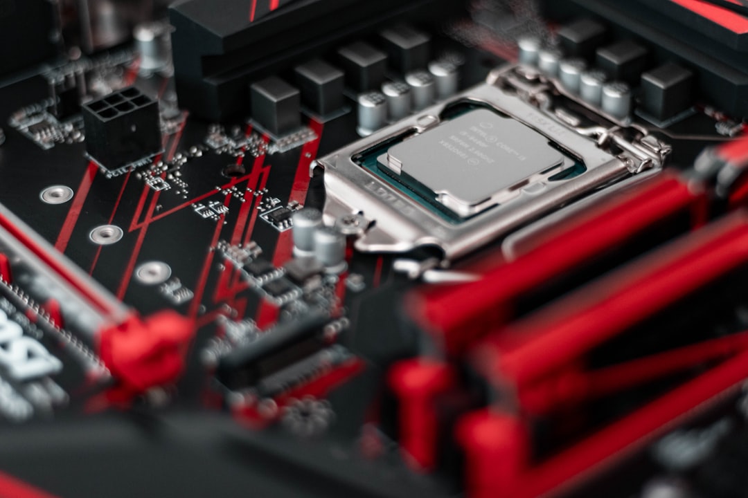 internal computer components on motherboard internal computer components on motherboard