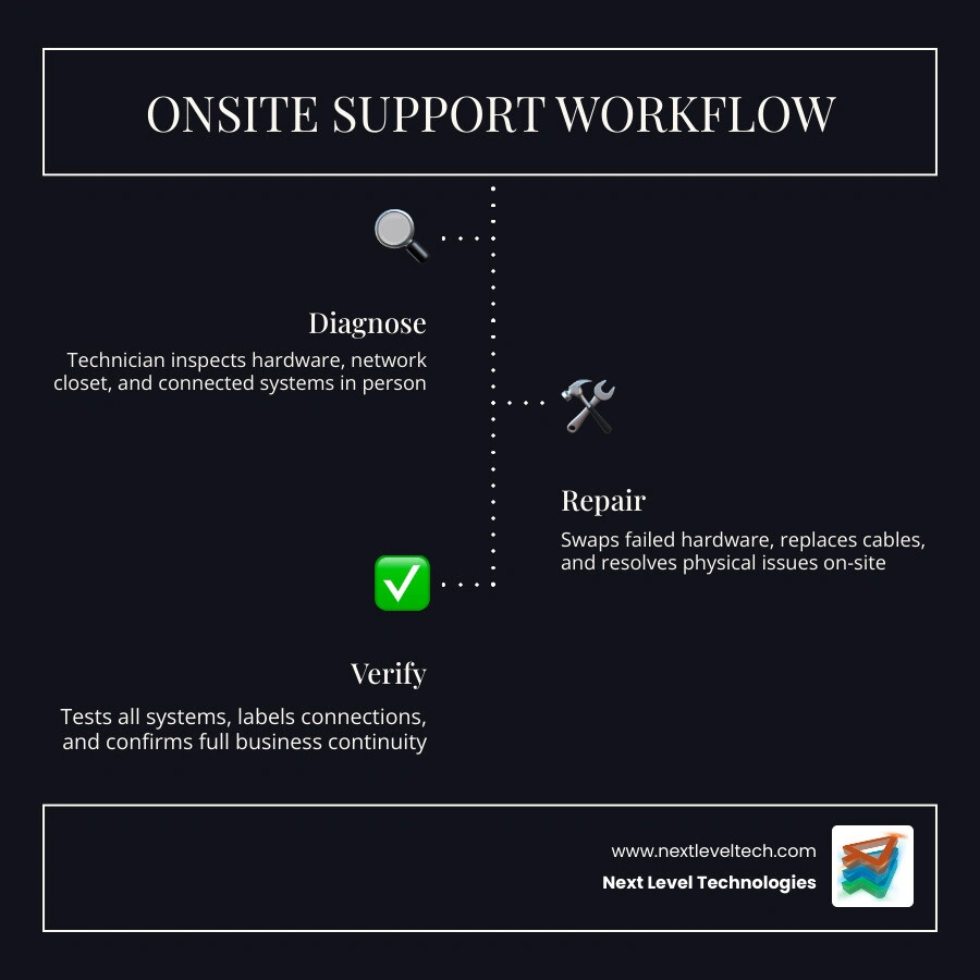 downtime reduction and same day onsite ticket resolution infographic infographic downtime reduction and same day onsite ticket resolution infographic infographic