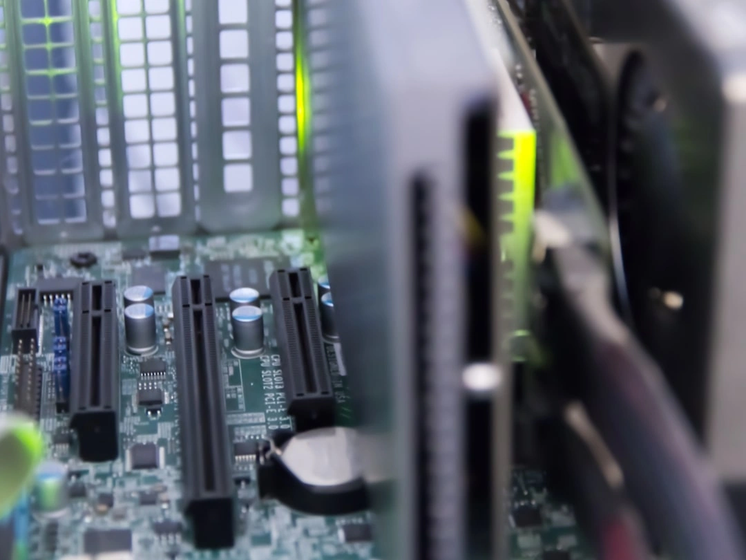 PCIe network interface controller expansion card