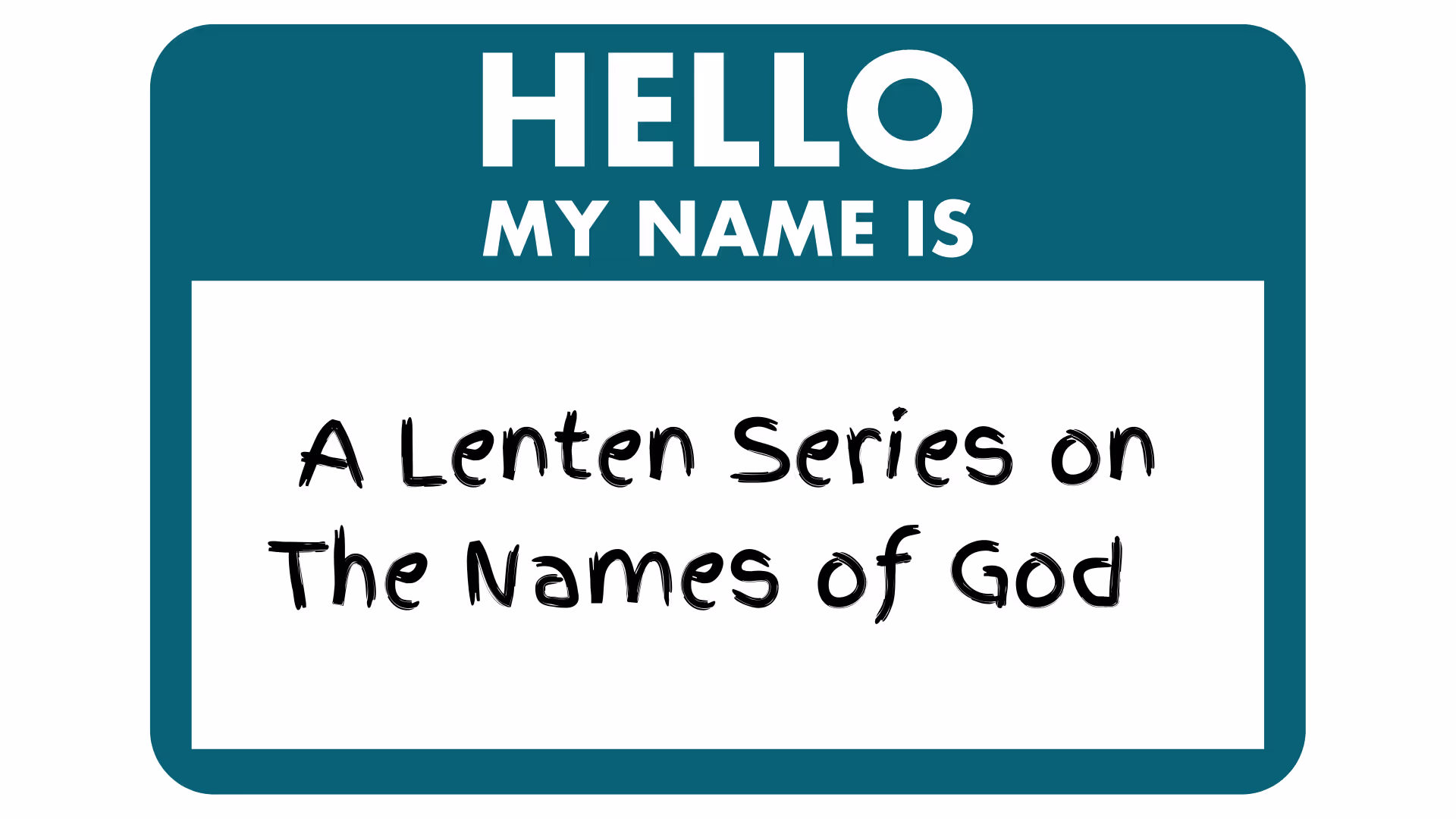 Lenten Midweek Service