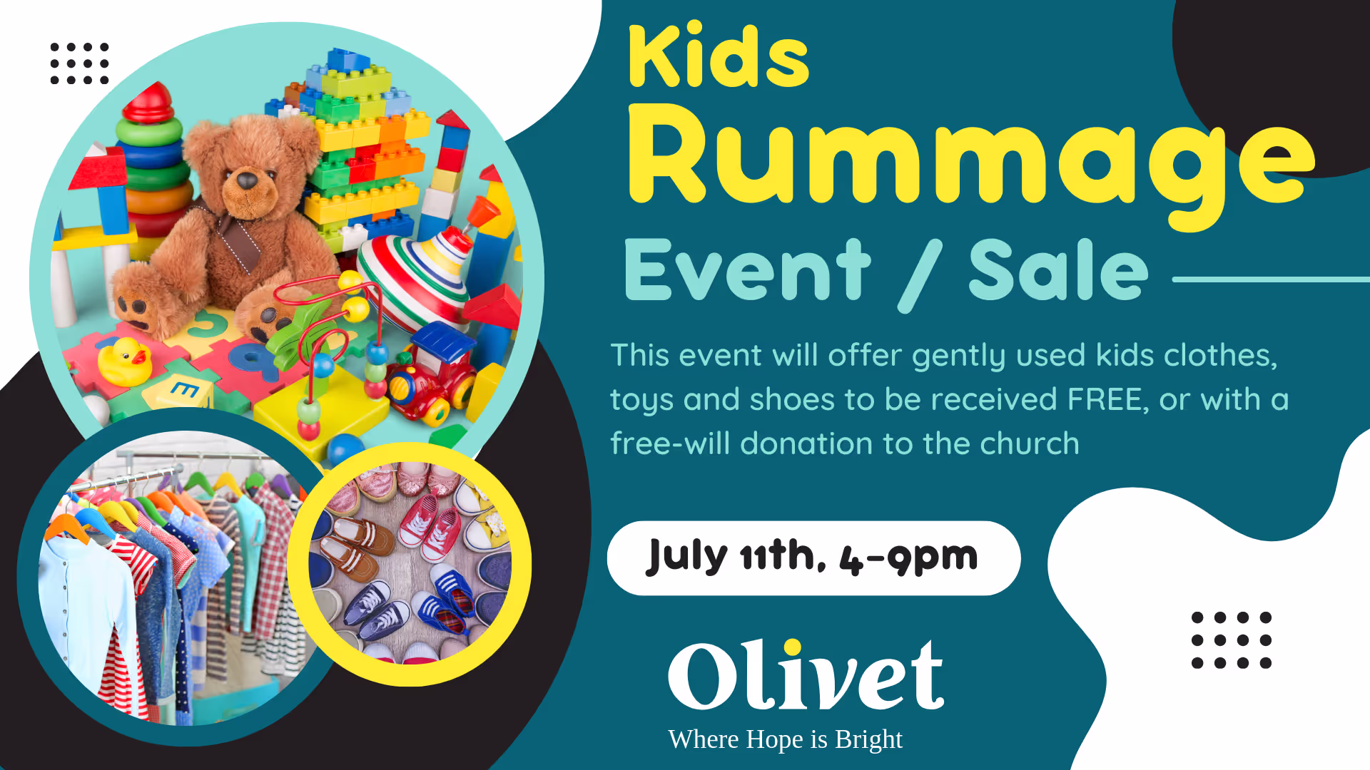 Rummage Event - Kids Items