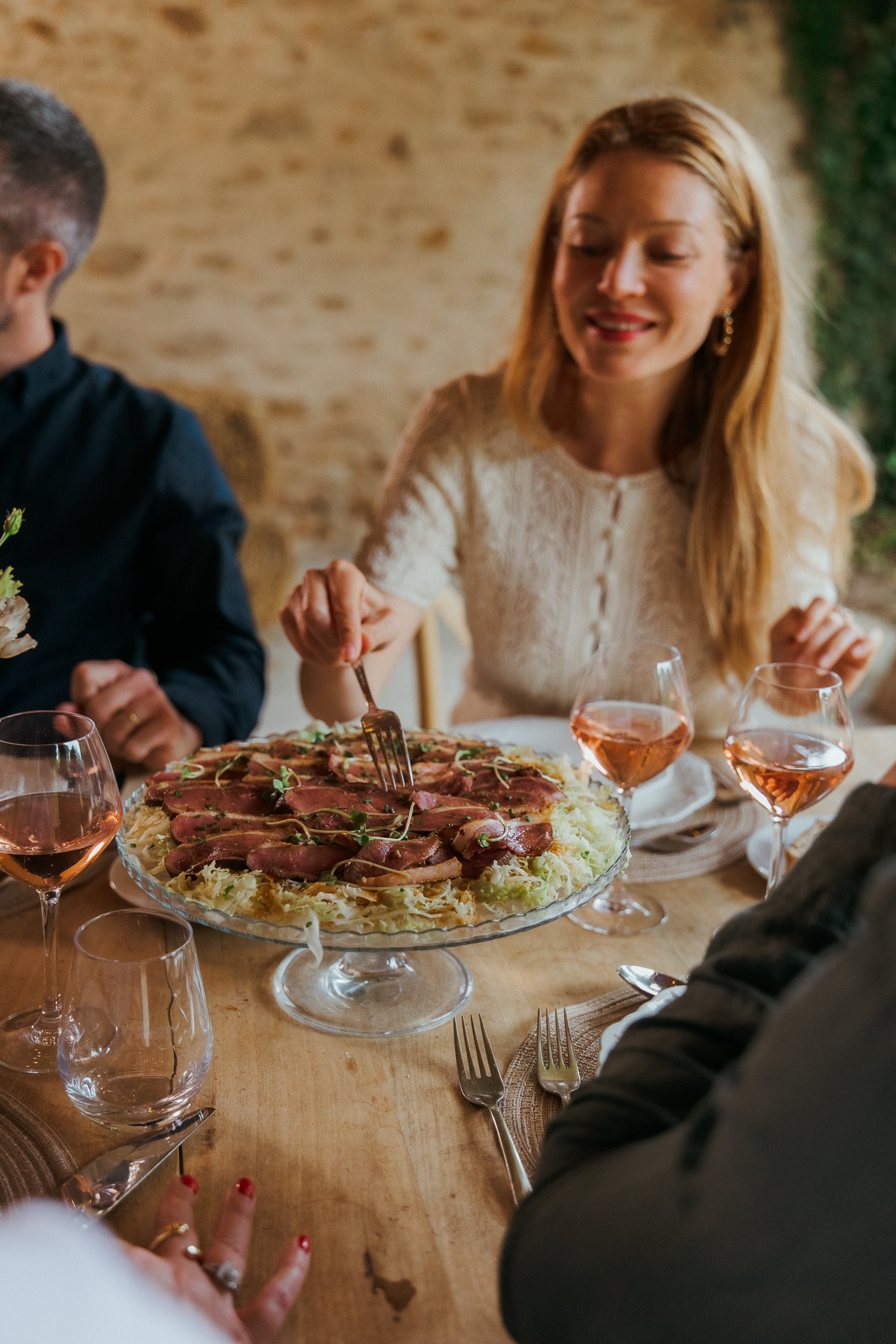 Le déjeuner Demeures de Campagne nature proche paris cuisine