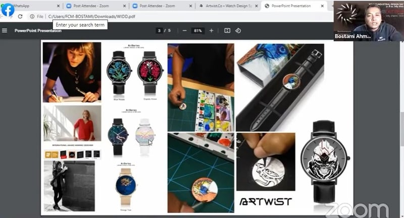 Bostami Ahmad Artwist