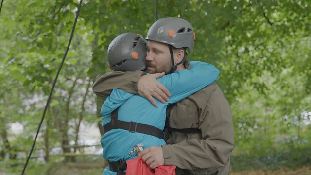 Steven Kelly and Jenny Kelly appearing in Housing Headaches on Bear Grylls: Wild Reckoning.