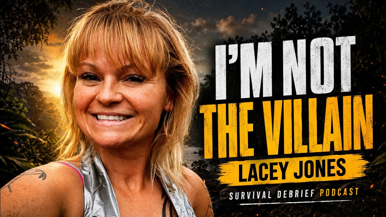 Lacey Jones on The Survival Debrief Podcast discussing Naked and Afraid, Last One Standing and survival with Steven Kelly.