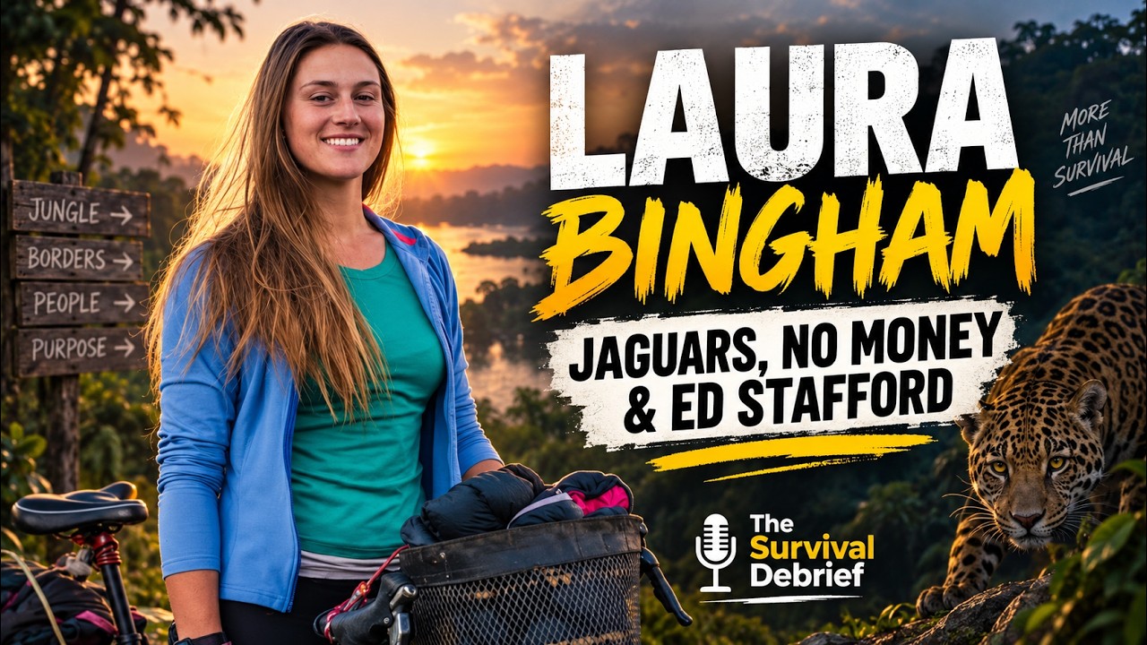 Laura Bingham joins Steven Kelly on The Survival Debrief to discuss exploration, survival and life with Ed Stafford.