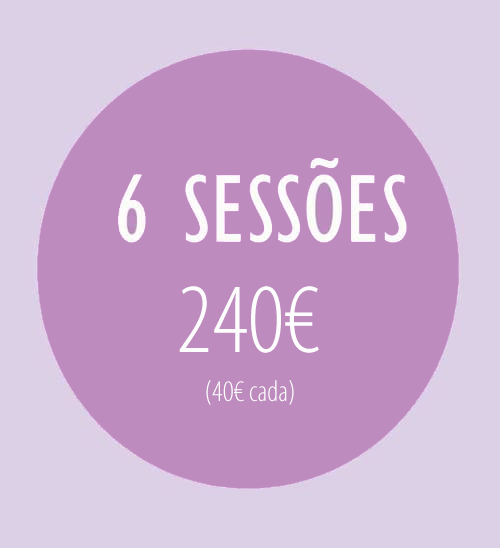 preço por 6 sessões de tratamento de pernas
