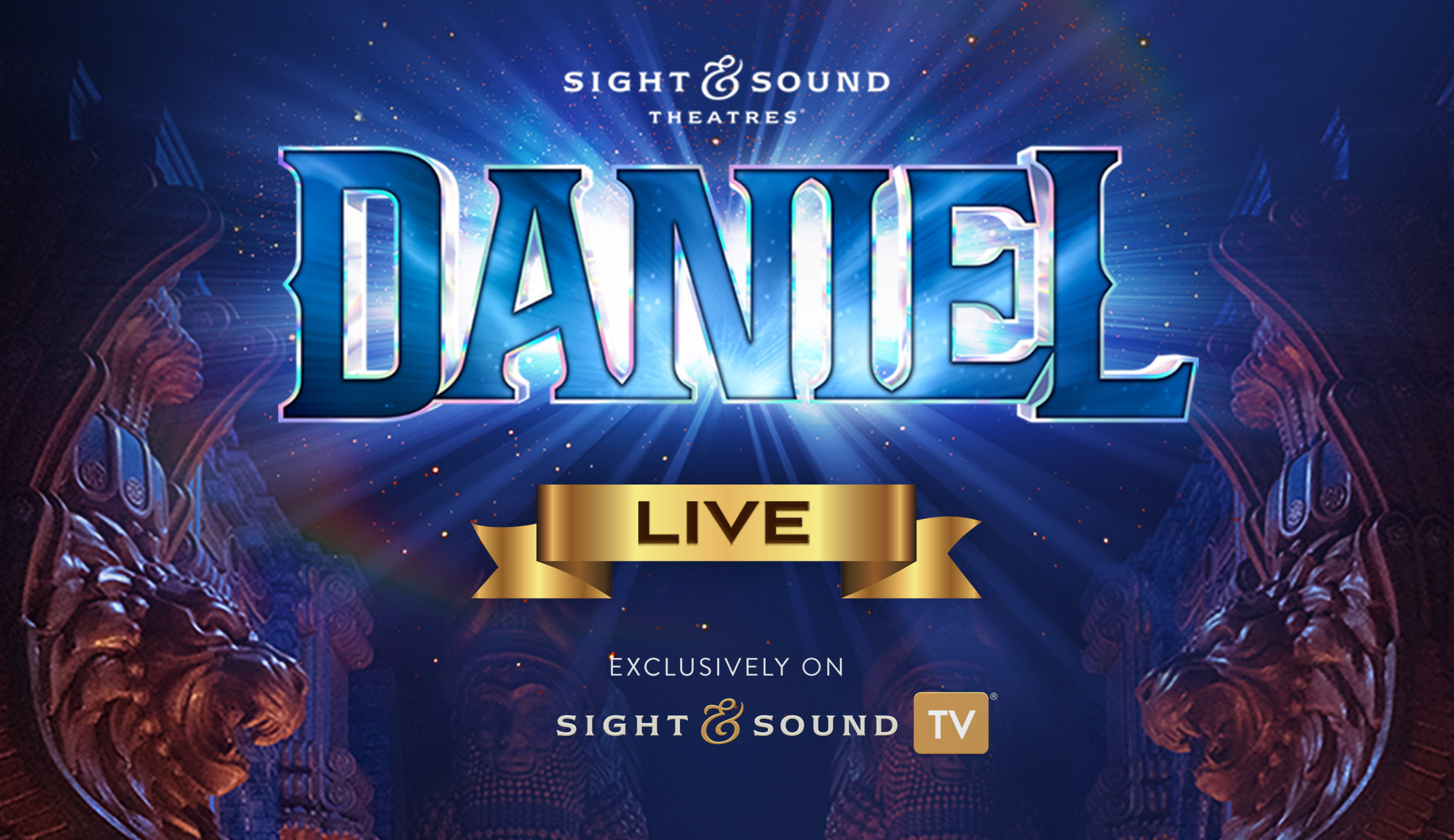 a poster of Sight and Sounds Daniel presentation