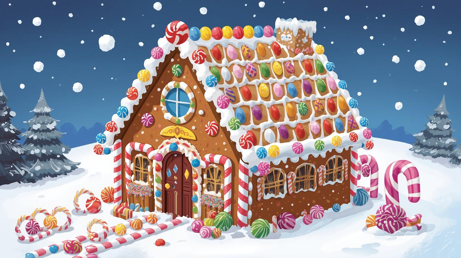 gingerbread house