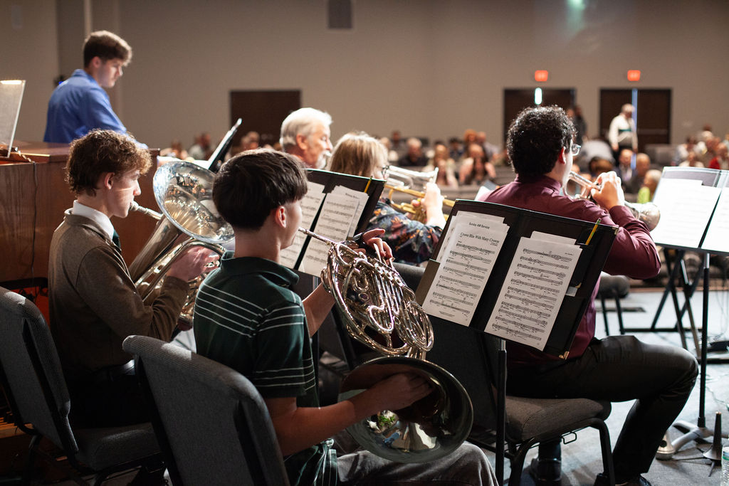 orchestra at a church