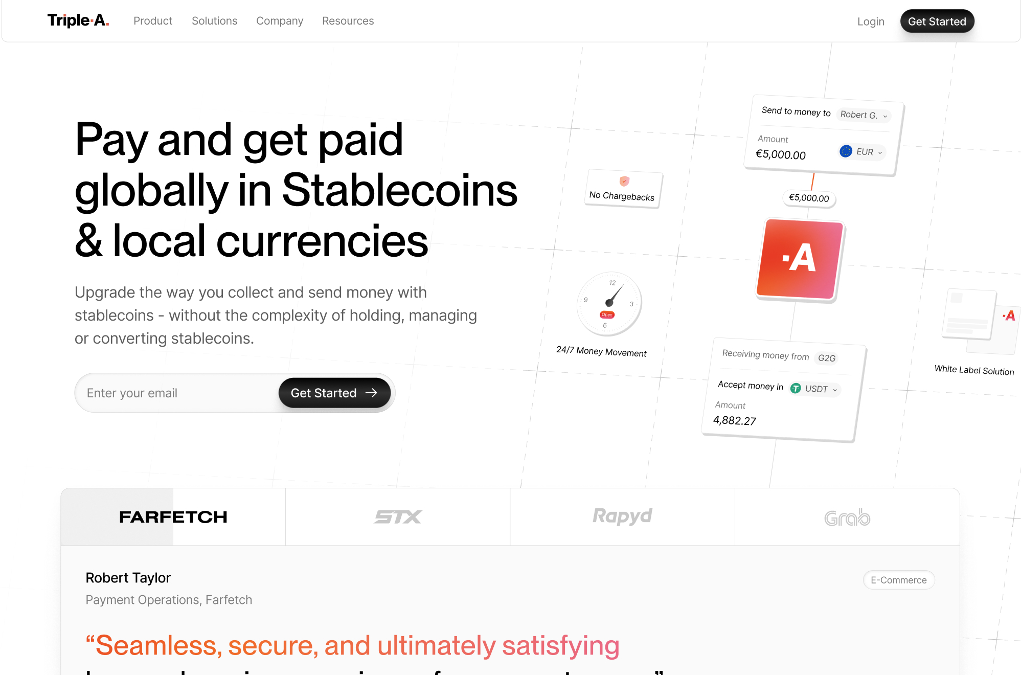 Portfolio landing screen image