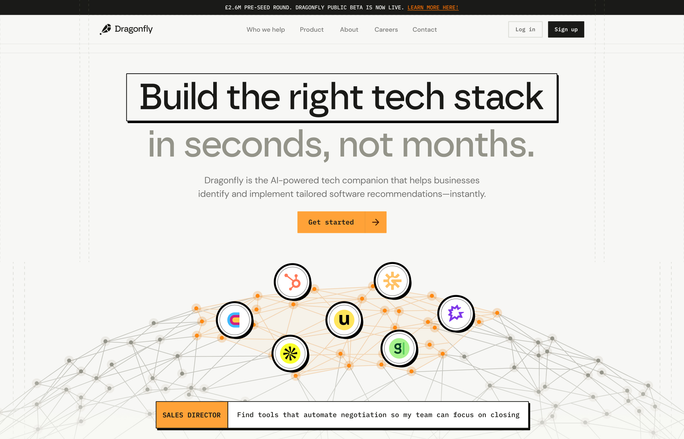 Portfolio landing screen image