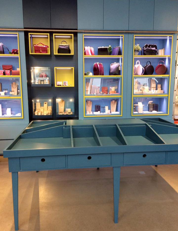 Concept-store Sept Cinq Paris Studio Trigone