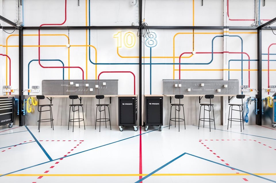 Aménagement L'espace MYT L’Oréal Studio Trigone