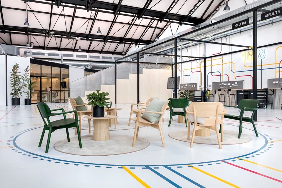 Aménagement L'espace MYT L’Oréal Studio Trigone