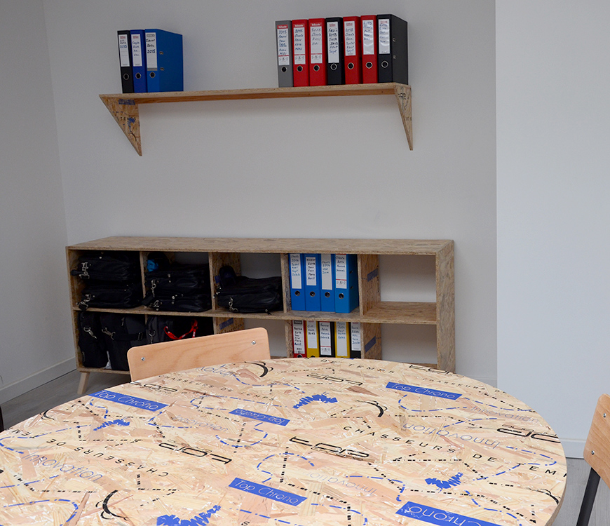 Meubles sur mesure Top Chrono Studio Trigone