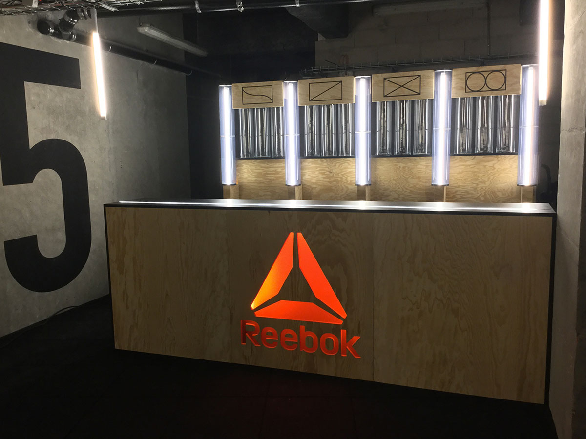 Reebok Bar à jus Paris Studio Trigone