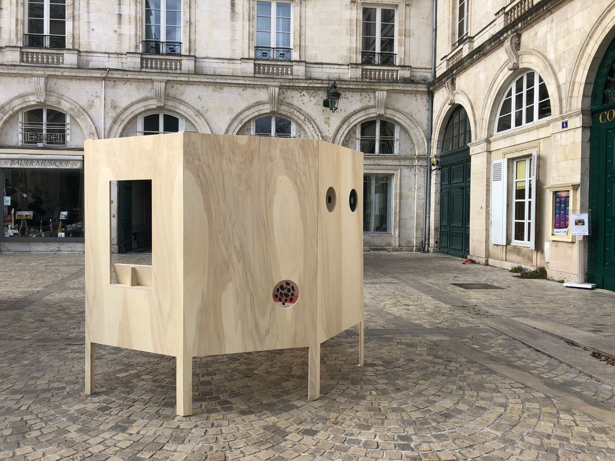 Mobilier urbain mairie d'Orleans Élisa Piras Studio Trigone