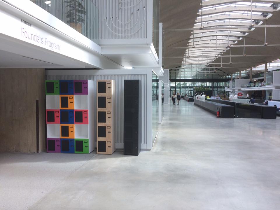 Station F casiers Studio Trigone