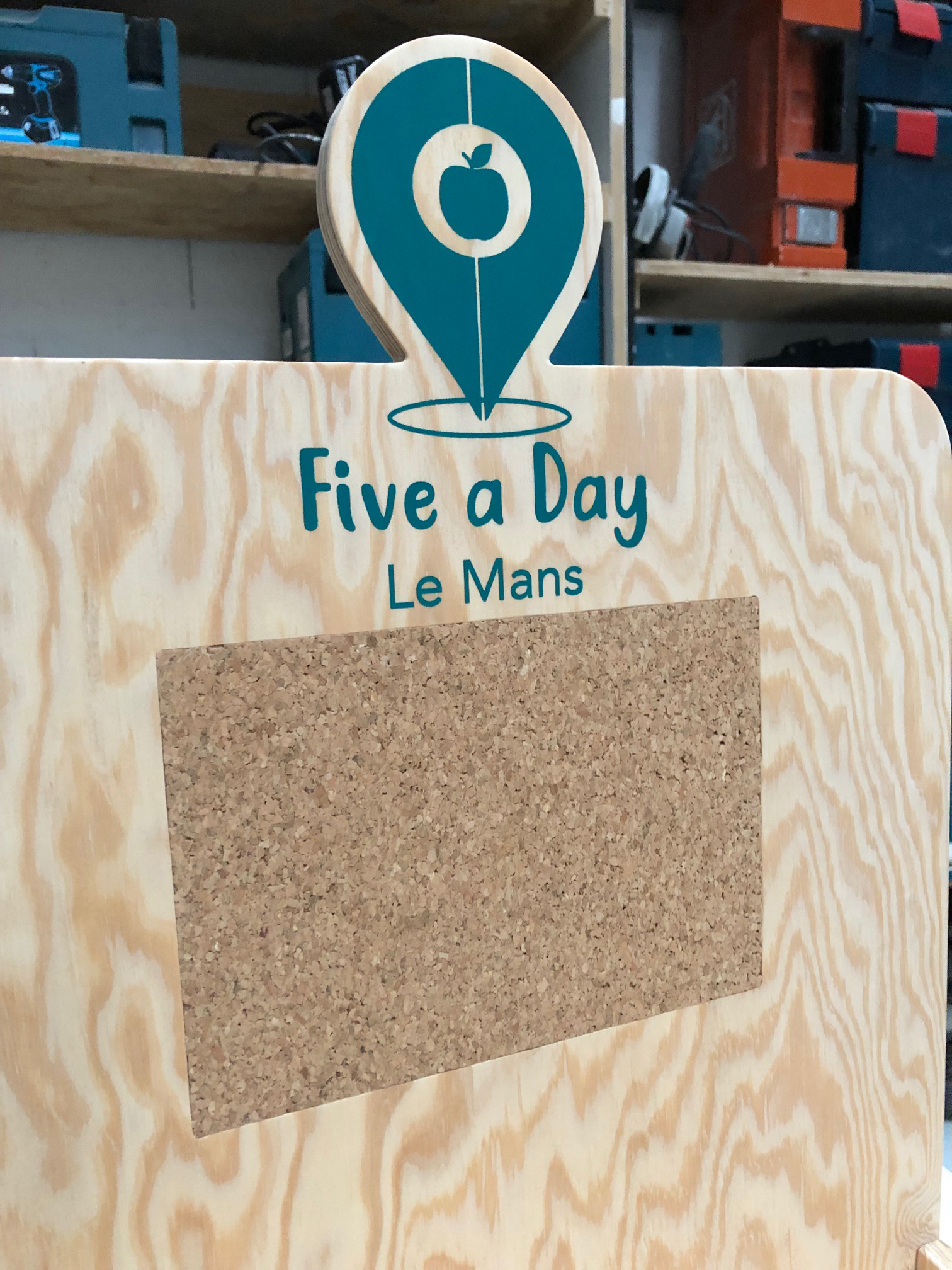 Présentoirs five a day Studio Trigone