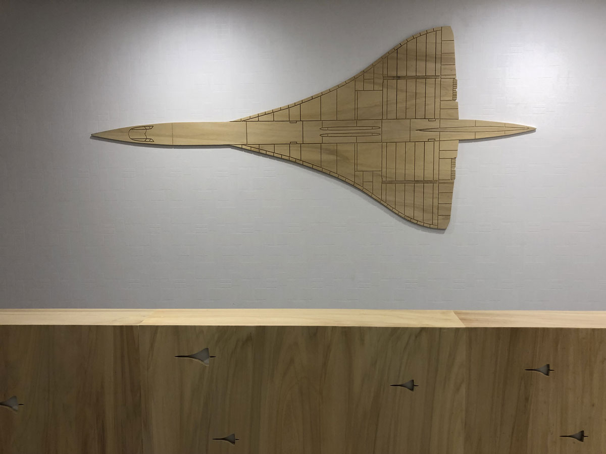 Habillage bureau Lamré Studio Trigone