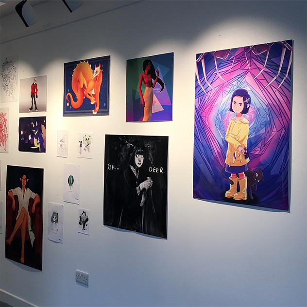 Inktober LIT Exhibition