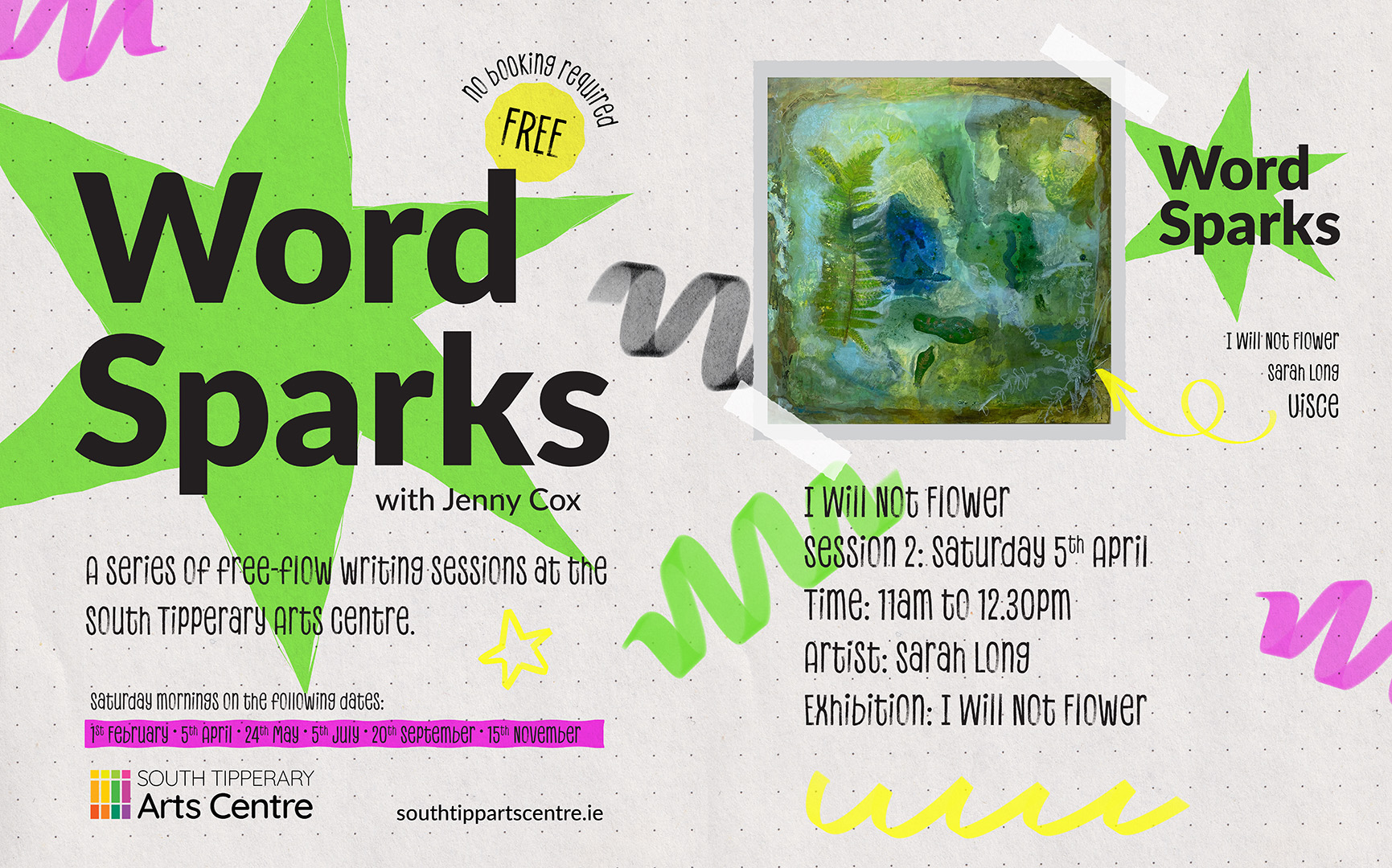 Work Sparks Session 2: Sarah Long