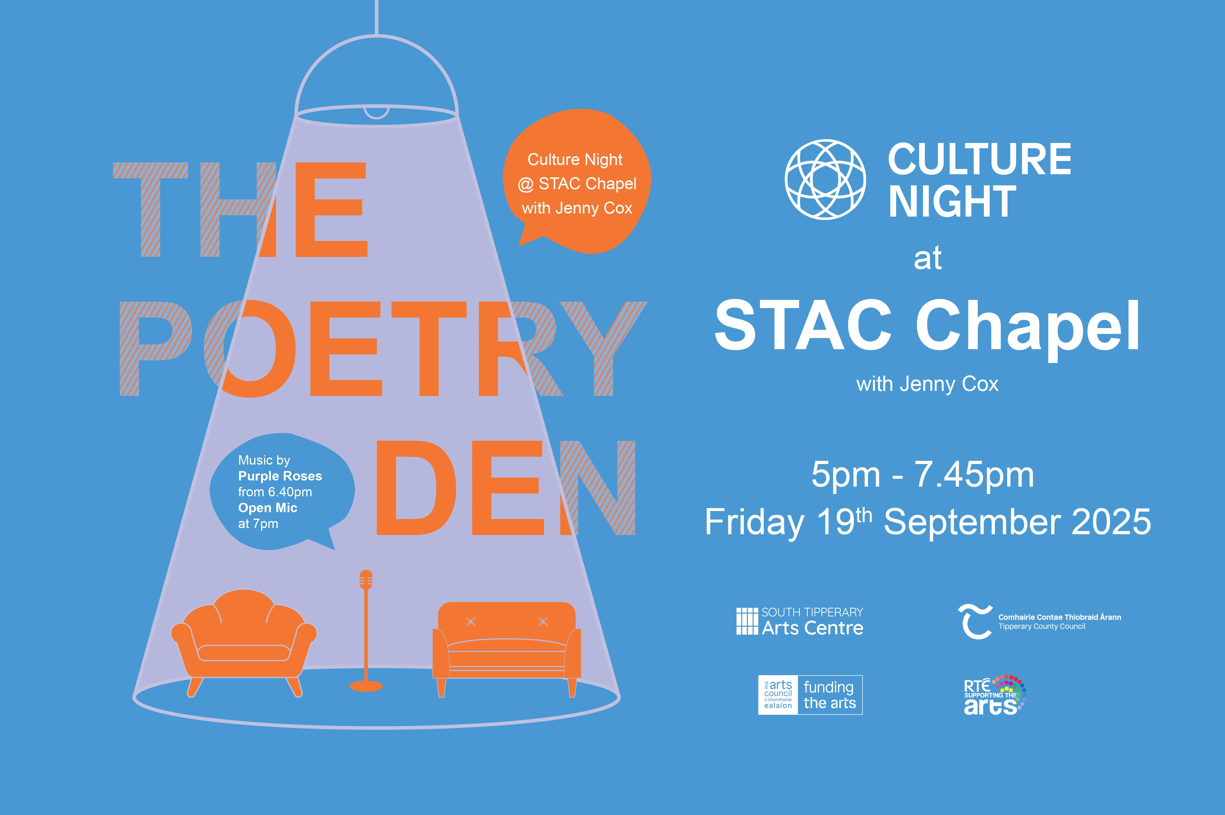 Culture Night - Poetry Den 