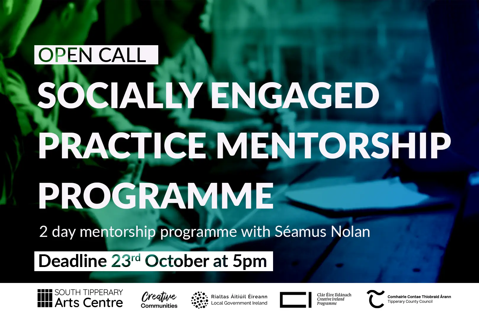 OPEN CALL: Socially Engaged Practice Mentorship Programme 