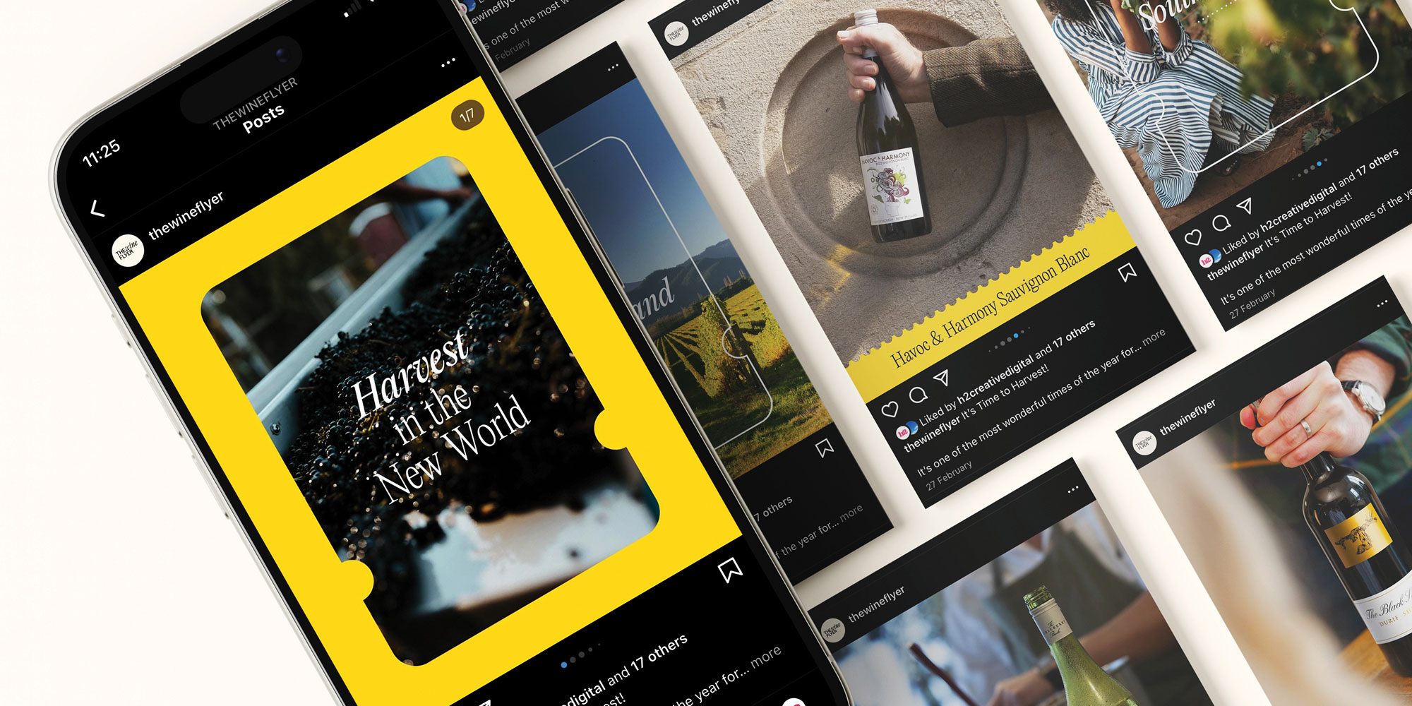 The Wine Flyer – Social Media