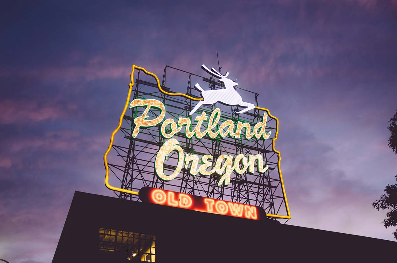 portland sign