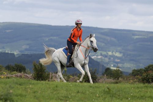 Jarmilla op haar paard