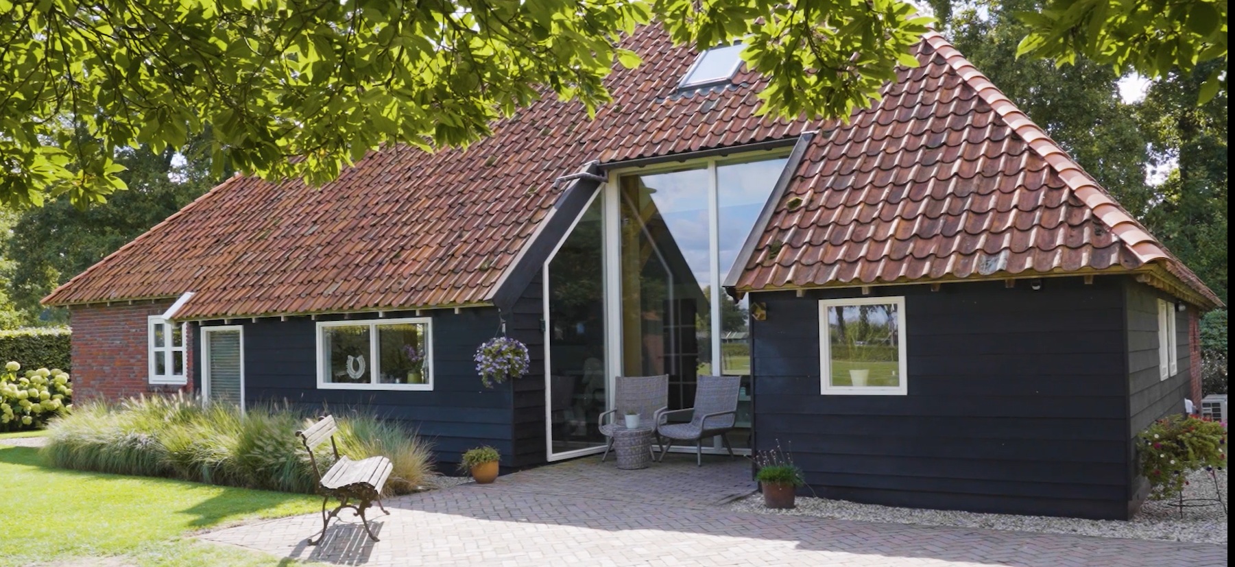 bloemen bij buitenstate