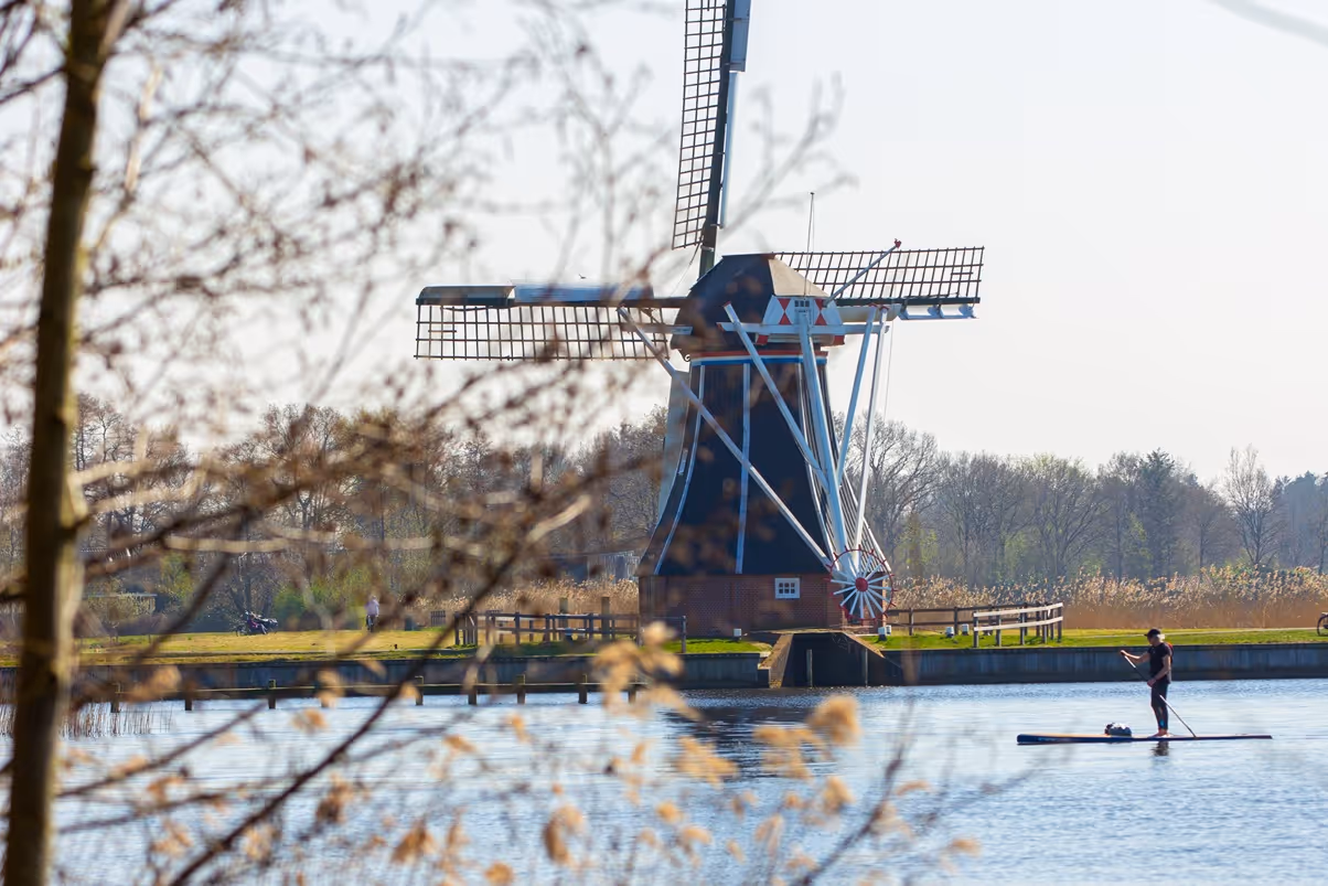 Blik op het Paterswoldsemeer