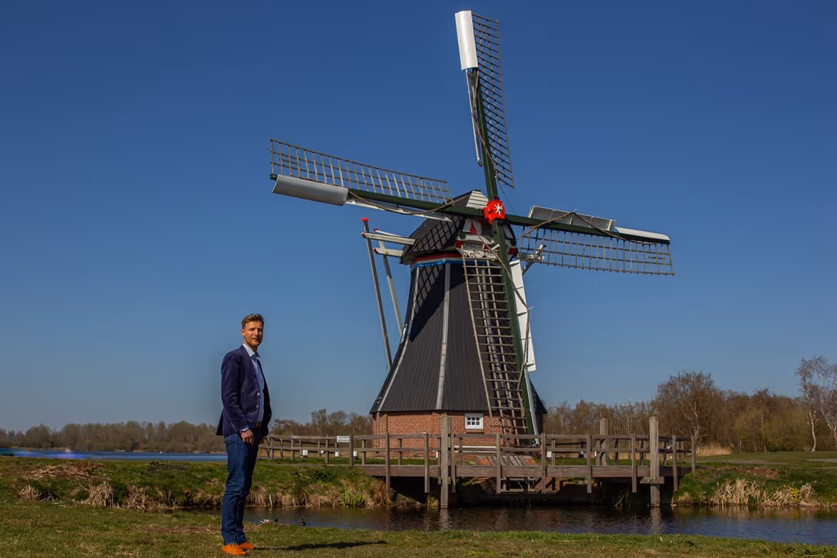 Blik op het Paterswoldsemeer