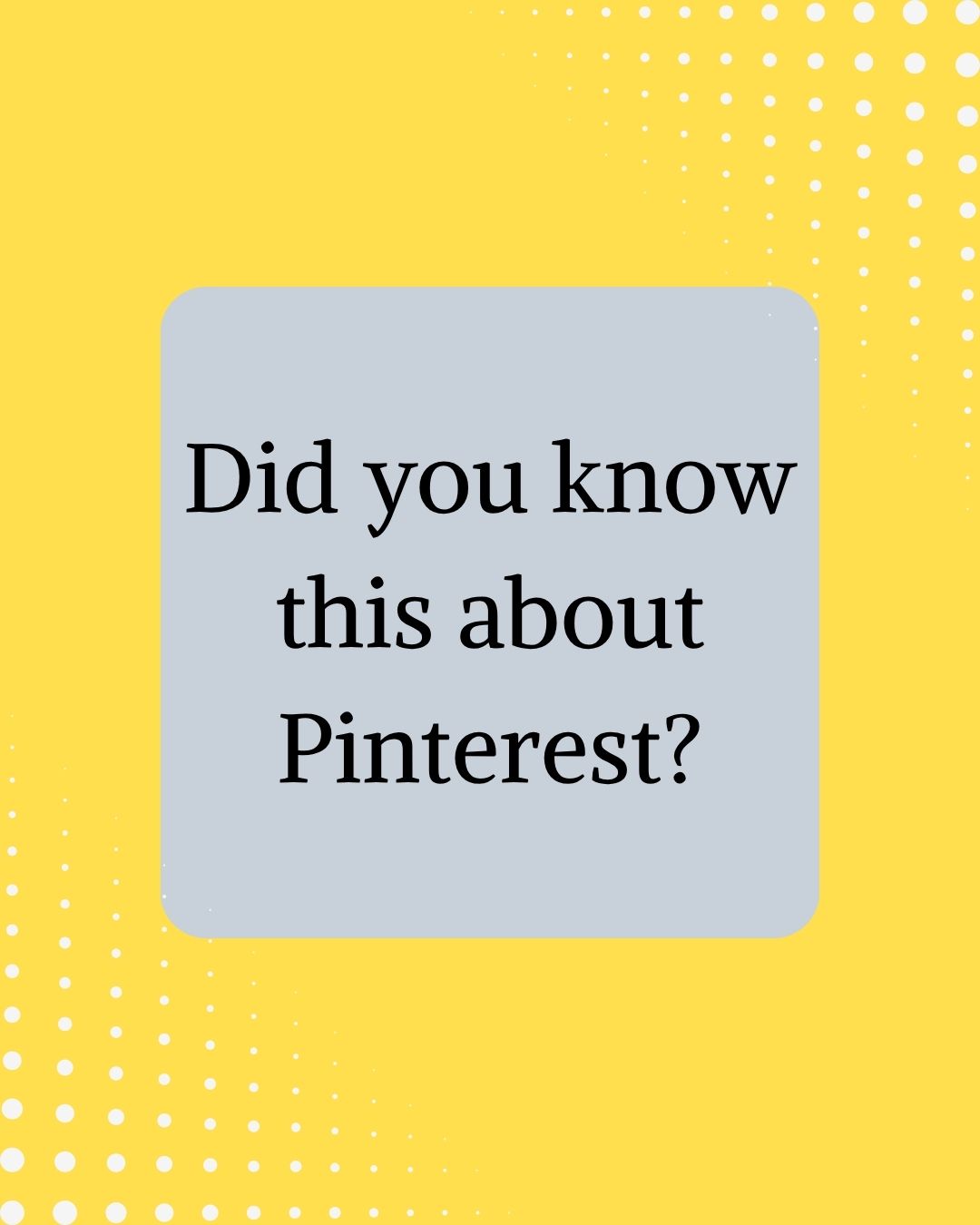 Lesser known Pinterest tricks