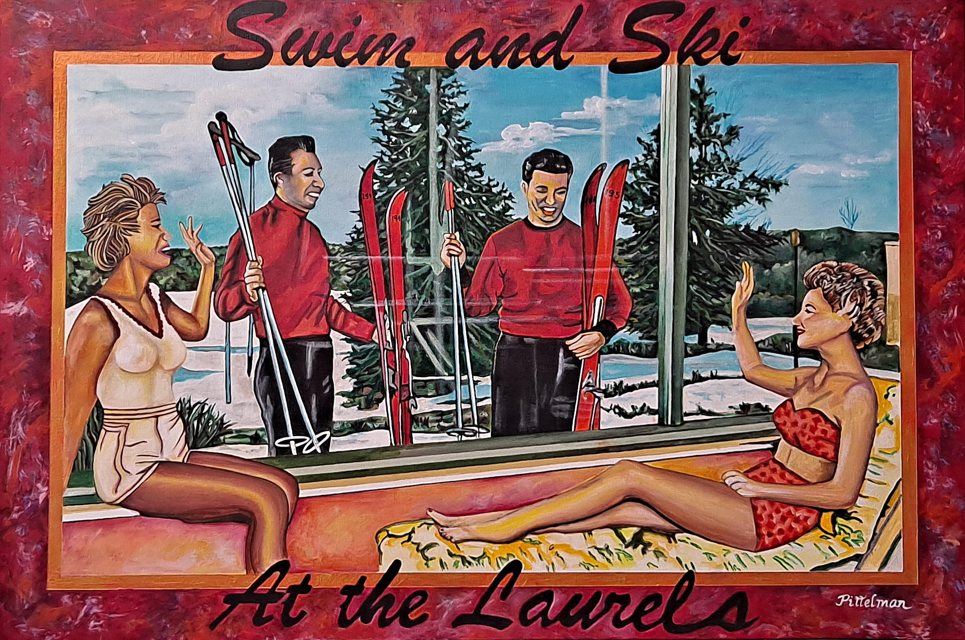 Swim and ski at the laurels