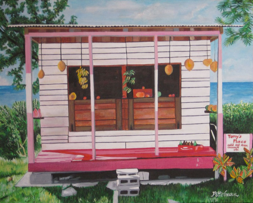 Tony's Place • 20" x 16"