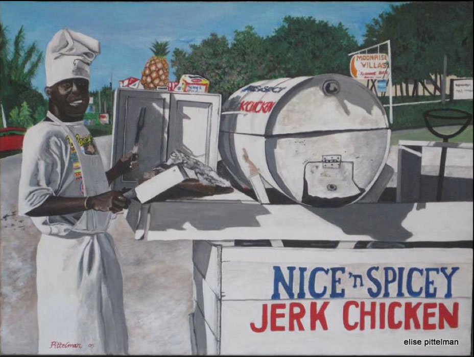 Nice 'n' Spicey • 24" x 18"
