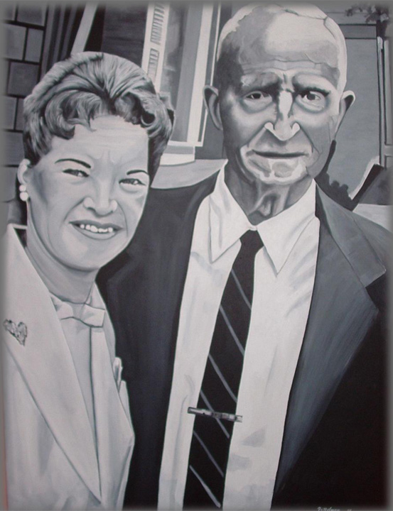 Sibyl and Samuel 36x48