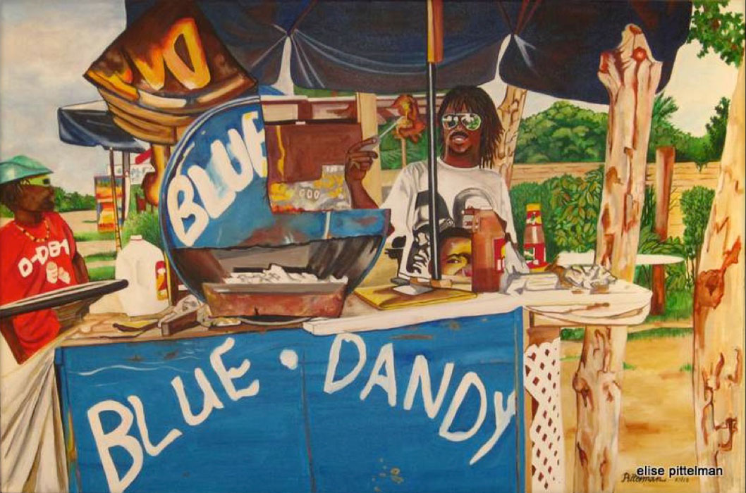 Blue Dandy 24x36