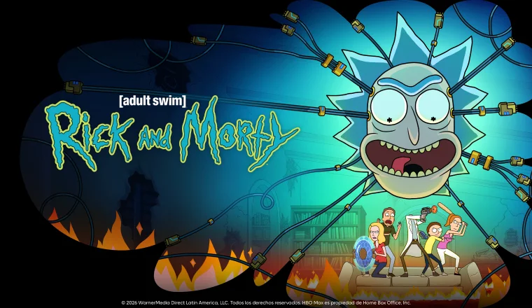 Rick y Morty en HBO Max a través de Zapping