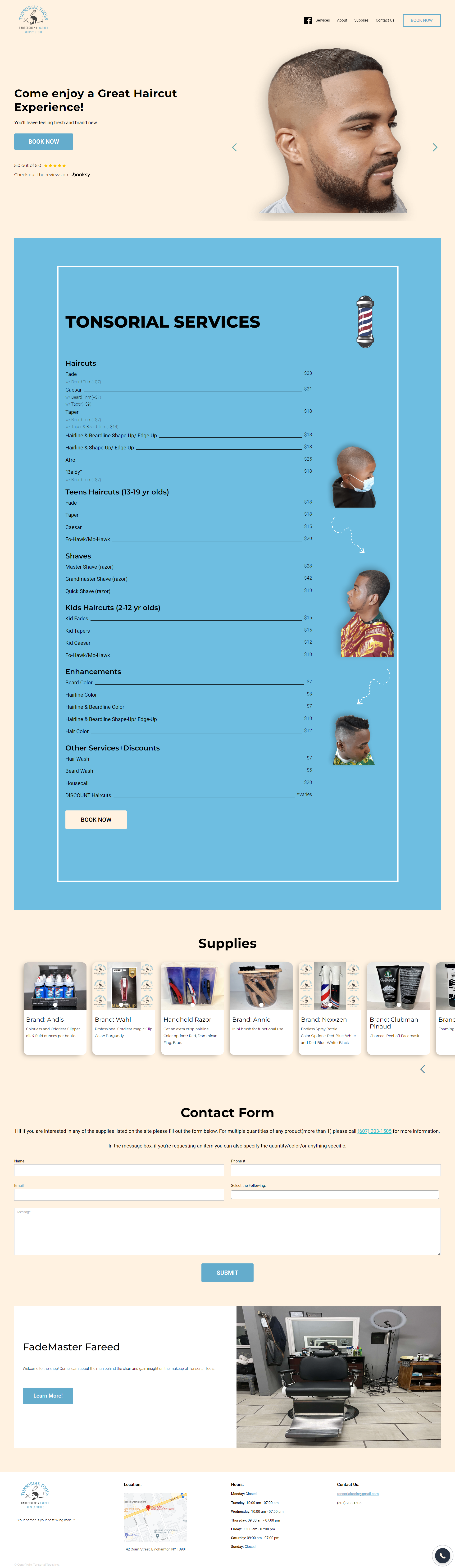 A screenshot of web page