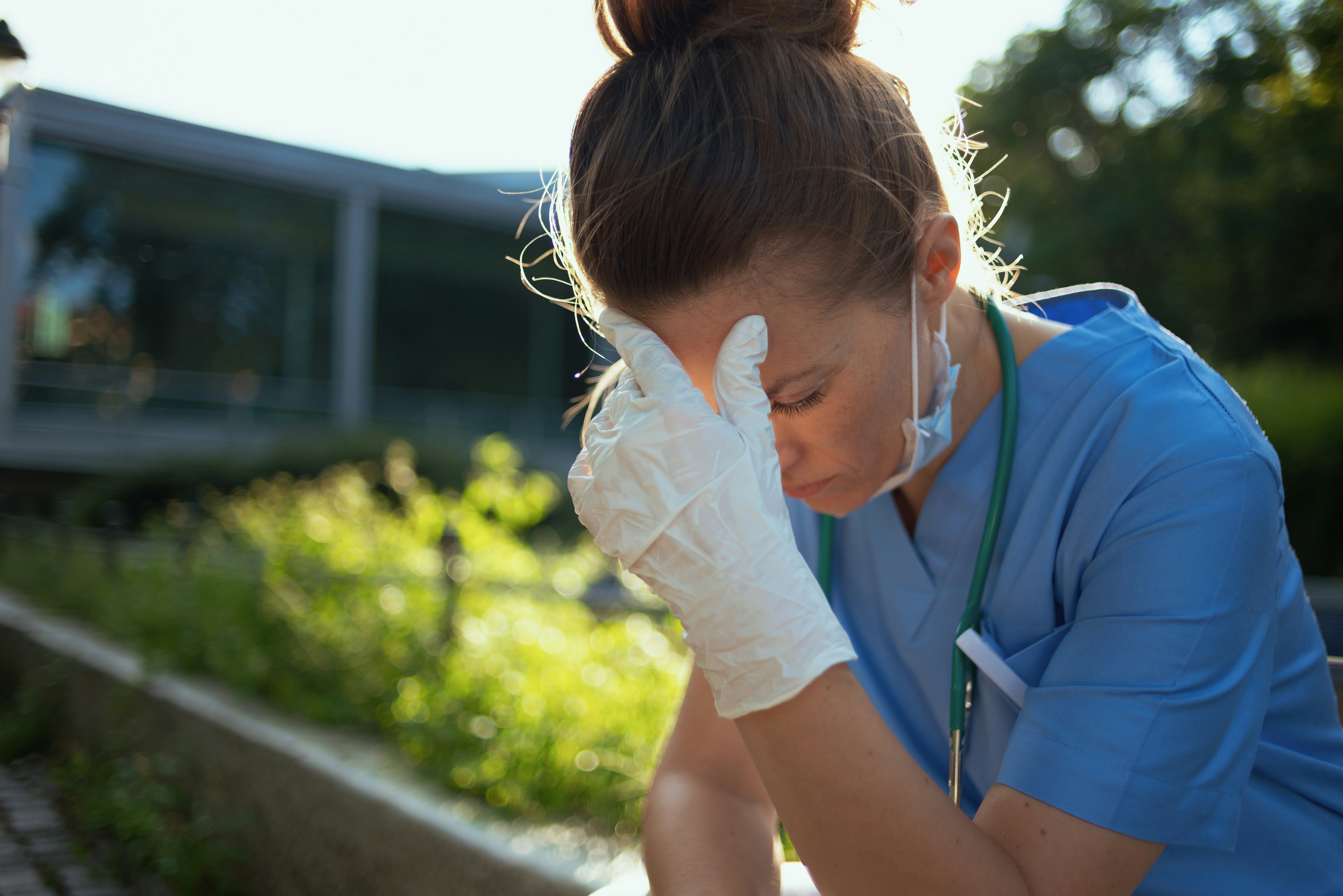 Nurse financially stressed