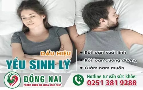Dấu hiệu bệnh yếu sinh lý ở nam giới là gì?