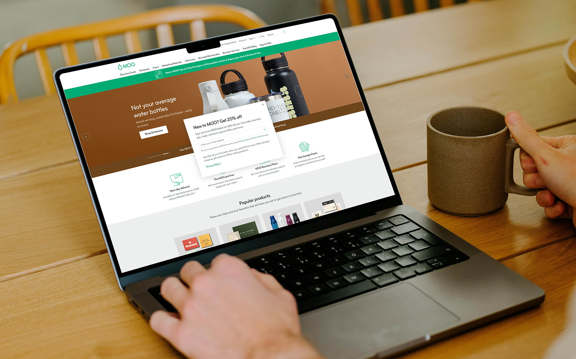 Moo website and platform 