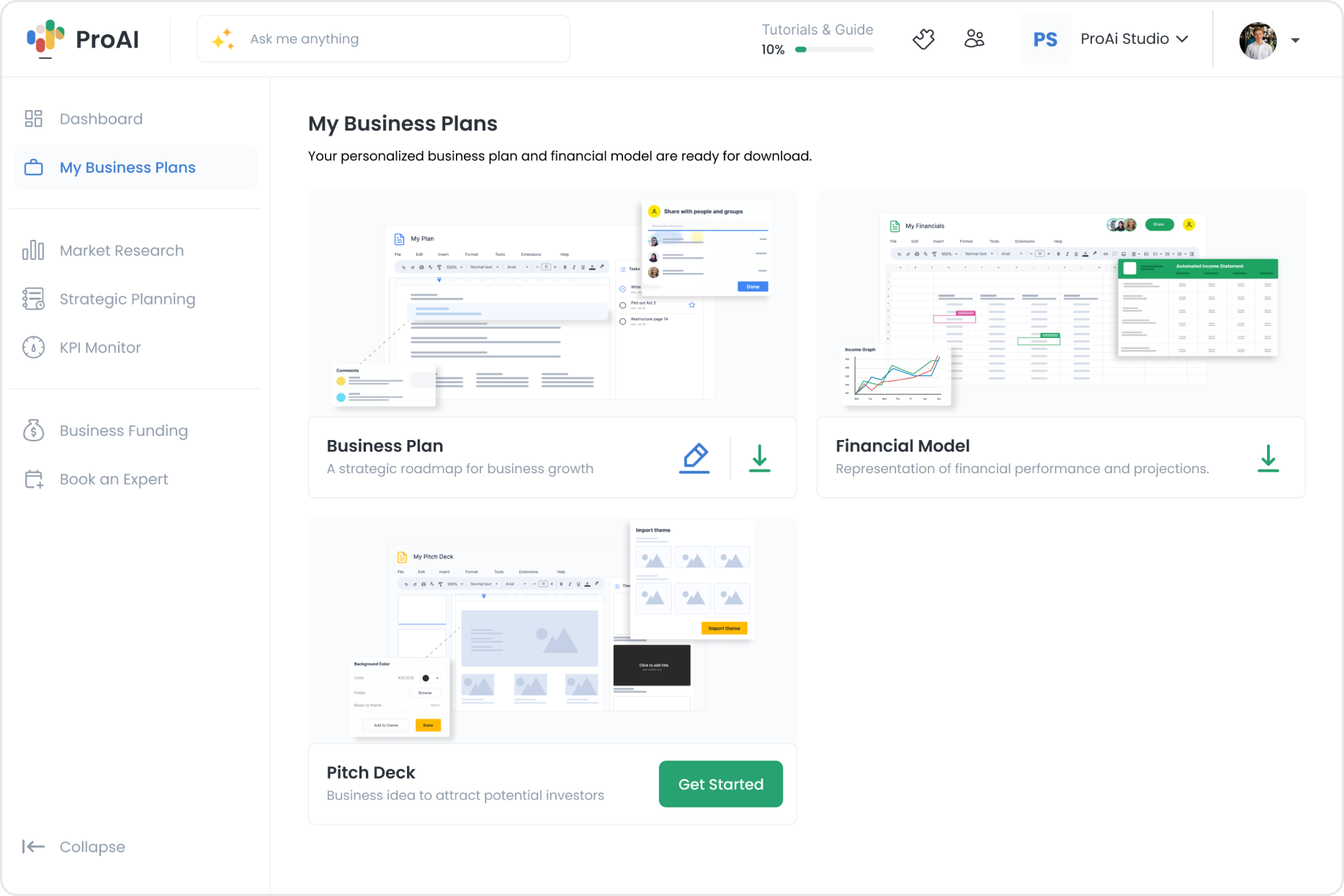 The AI Business Plan Generator