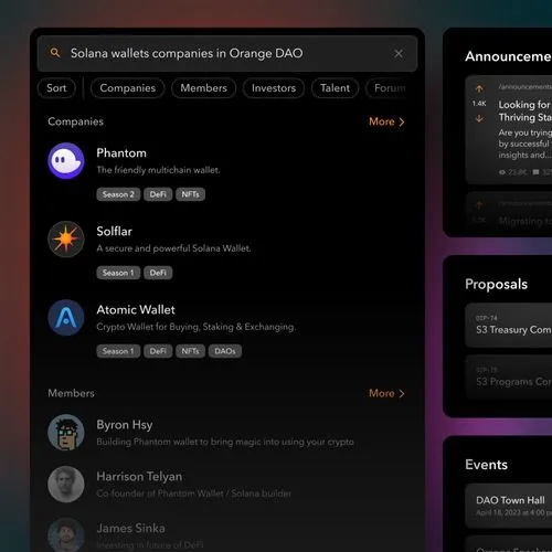 Work Showcase - OrangeDAO